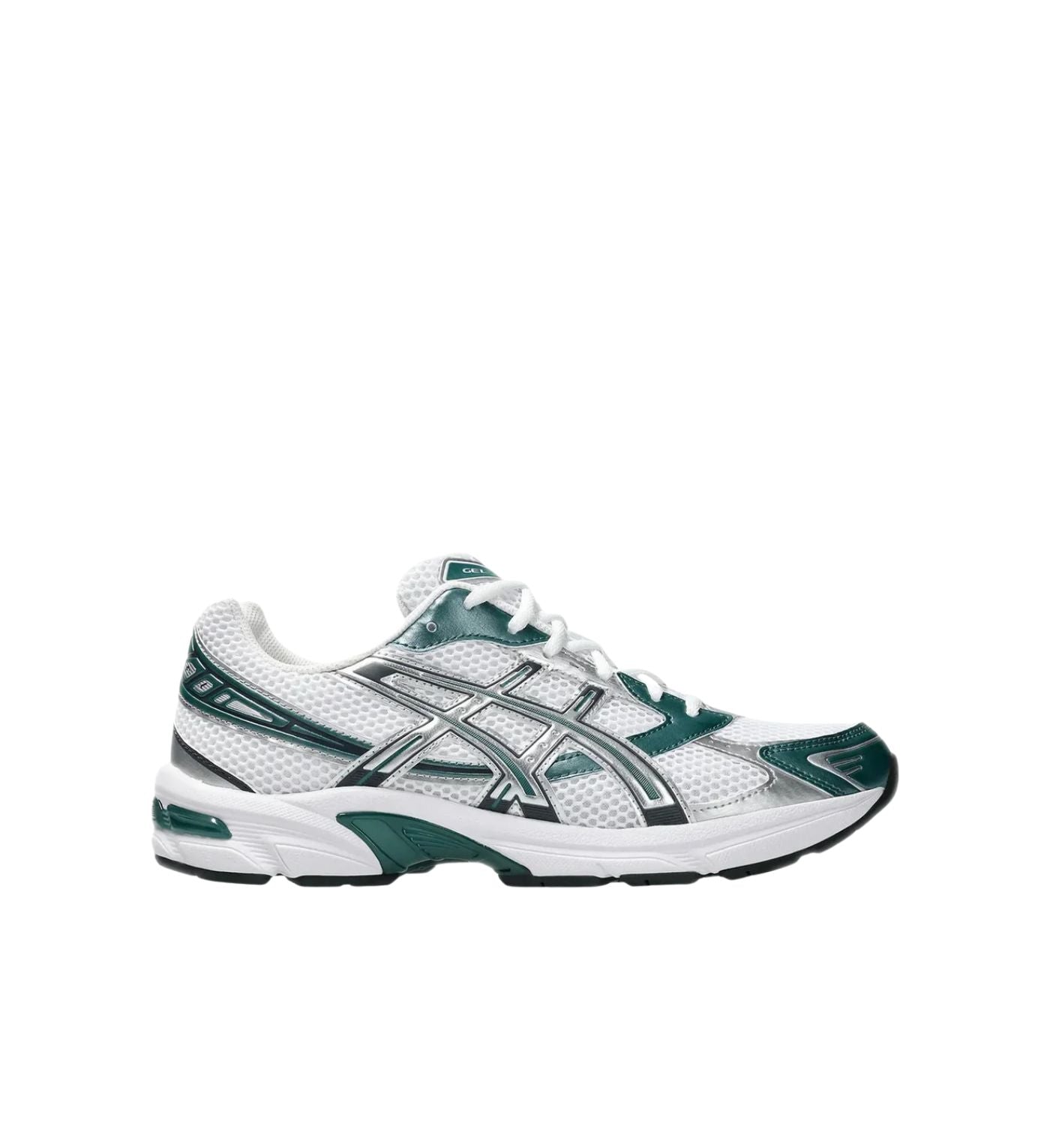 Asics Gel 1130 Blanco Plateado Verde