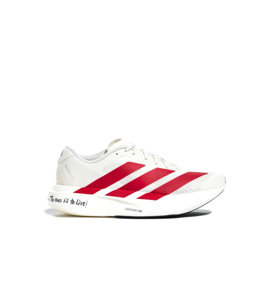 Adizero Evo SL Off White Better Scarlet