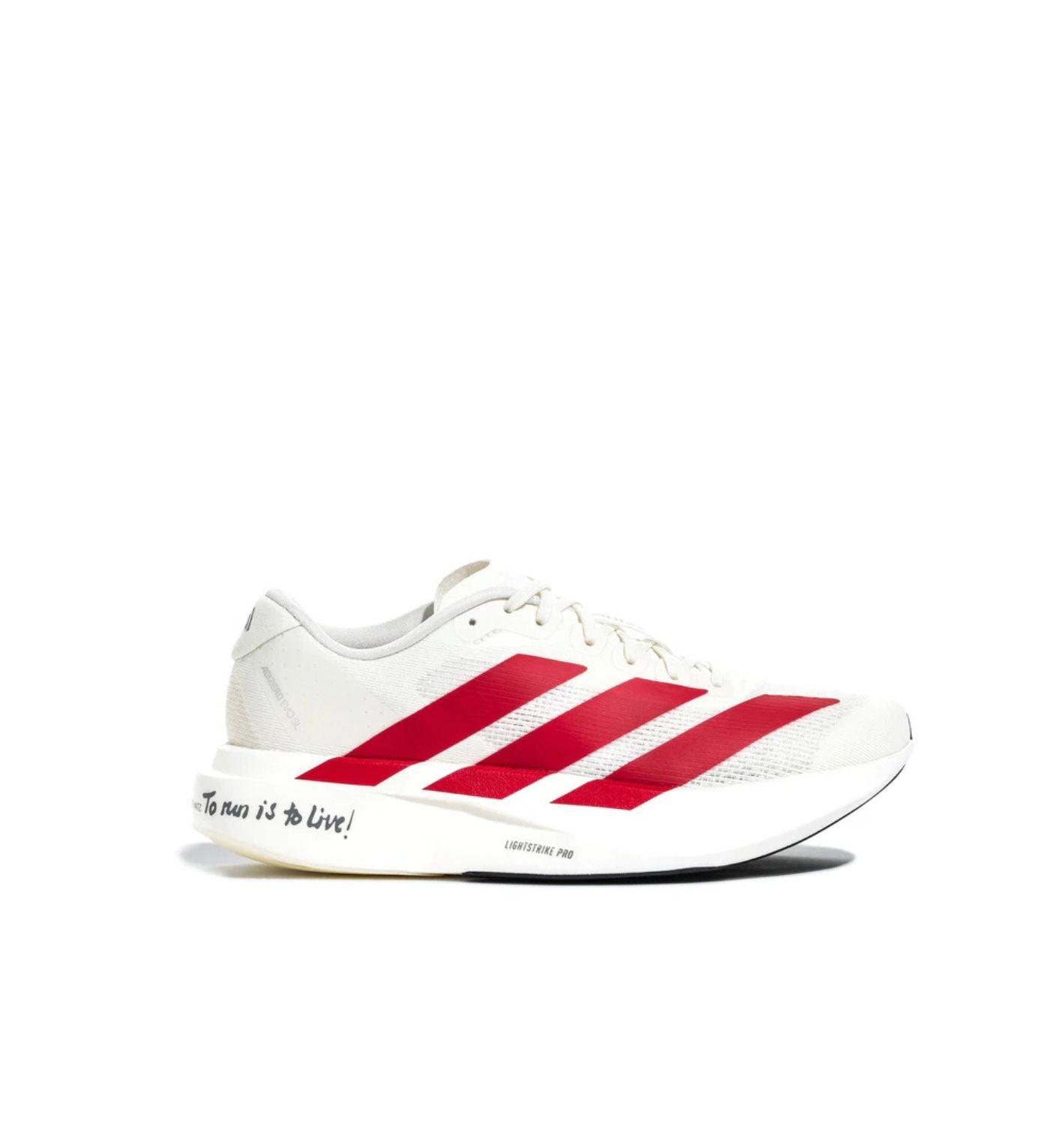 Adizero Evo SL Off White Better Scarlet