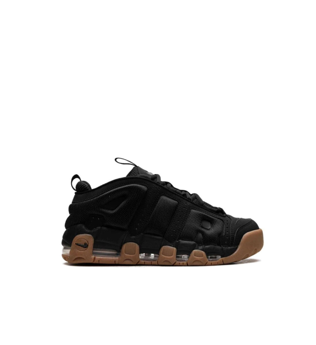 Nike Air More Uptempo Low Black Gum