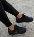Le Coq Sportif Astra Classic (Negro/Lila)
