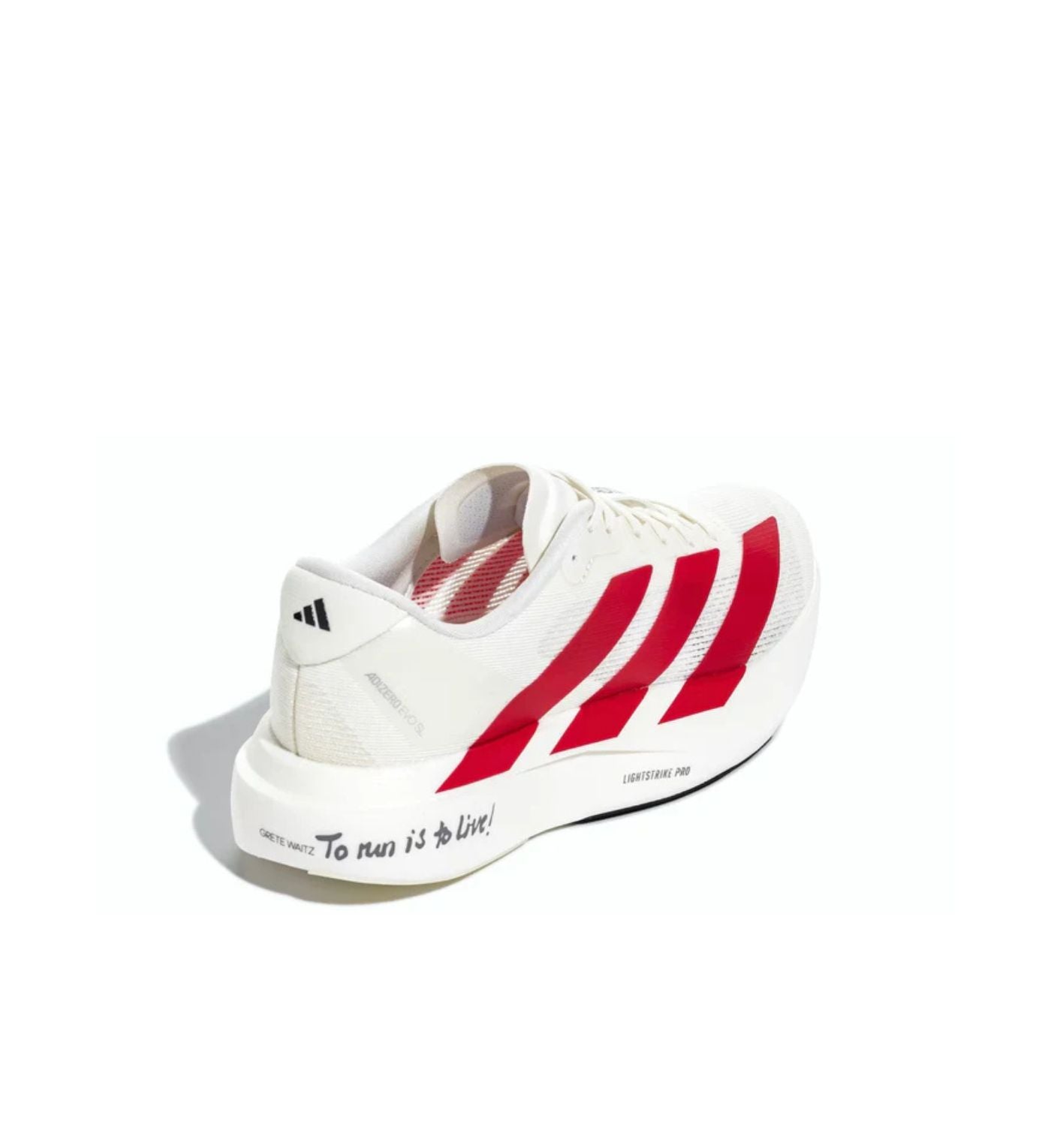 Adizero Evo SL Off White Better Scarlet