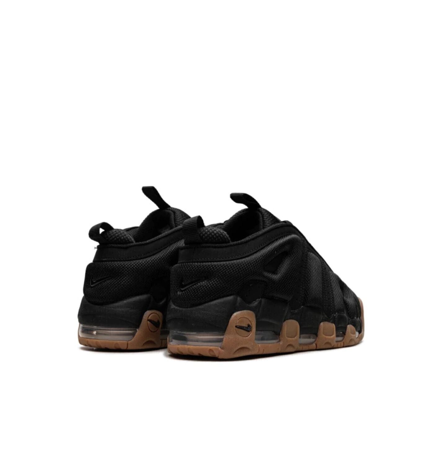 Nike Air More Uptempo Low Black Gum