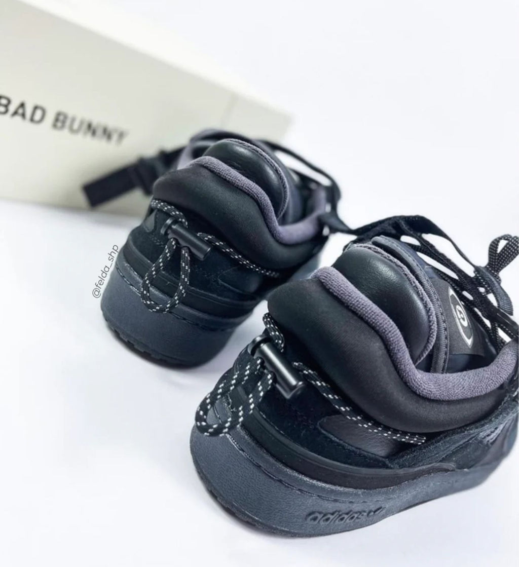 Adidas Forum Buckle Low x Bad Bunny "Triple Black