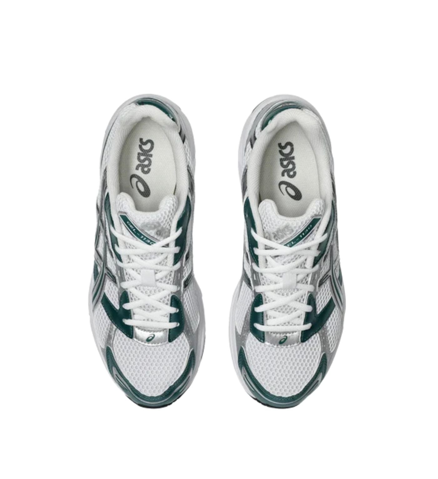 Asics Gel 1130 Blanco Plateado Verde
