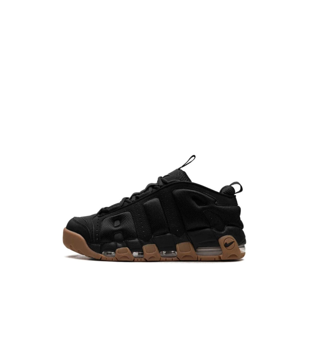 Nike Air More Uptempo Low Black Gum