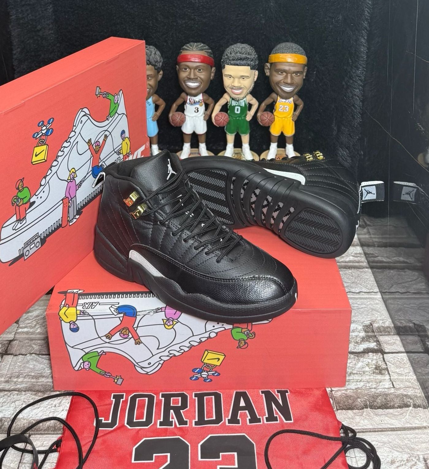 Air Jordan 12 Retro "Black Taxi over