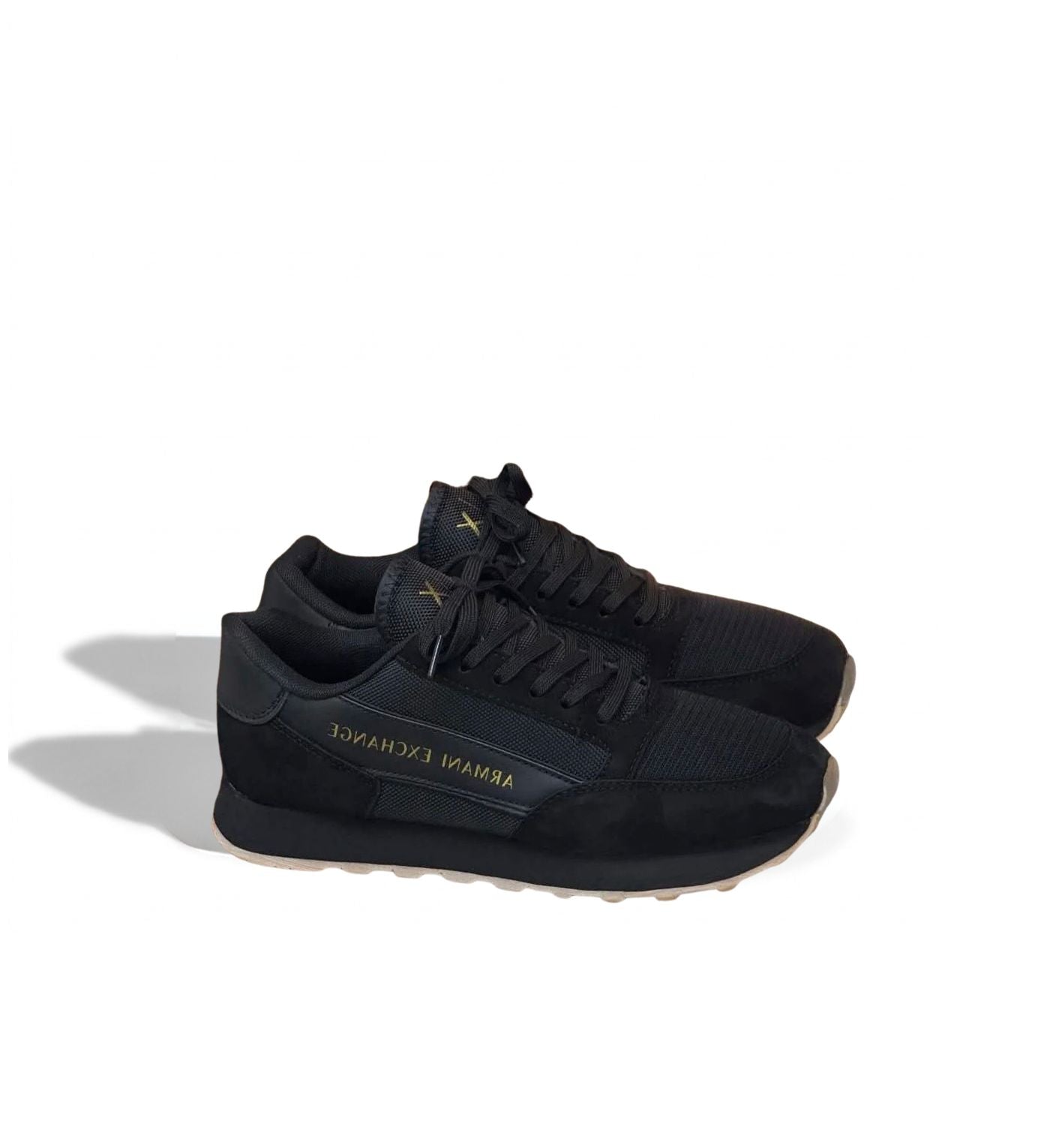 Armani Exchange Suede & Nylon Mix